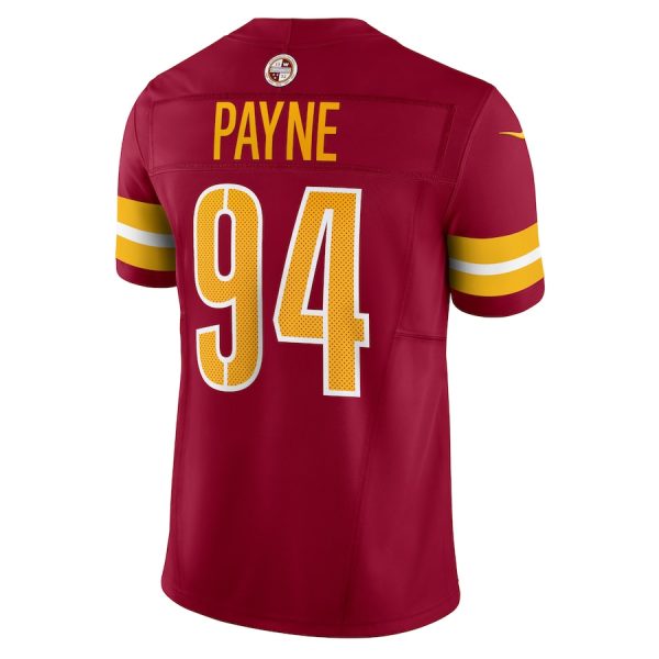 Men's Washington Commanders Daron Payne Nike Burgundy Vapor F.U.S.E. Limited Jersey - GNE DROP129