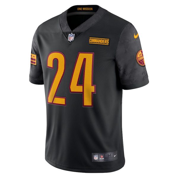 Men's Washington Commanders Antonio Gibson Nike Black Alternate Vapor Limited Jersey - GNE DROP130