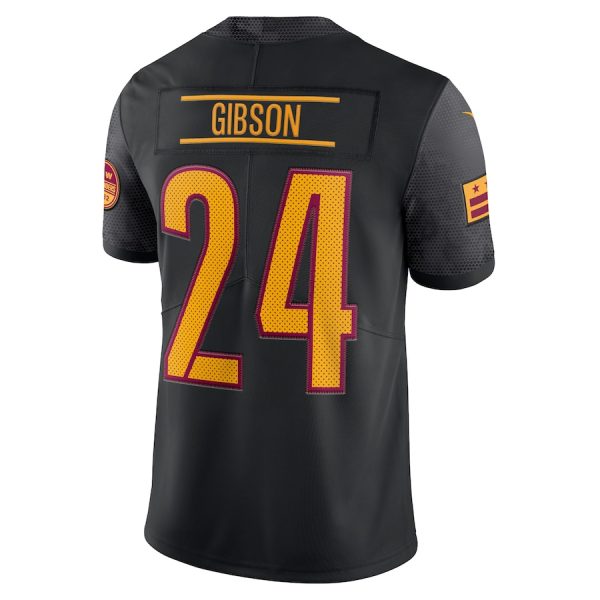 Men's Washington Commanders Antonio Gibson Nike Black Alternate Vapor Limited Jersey - GNE DROP130