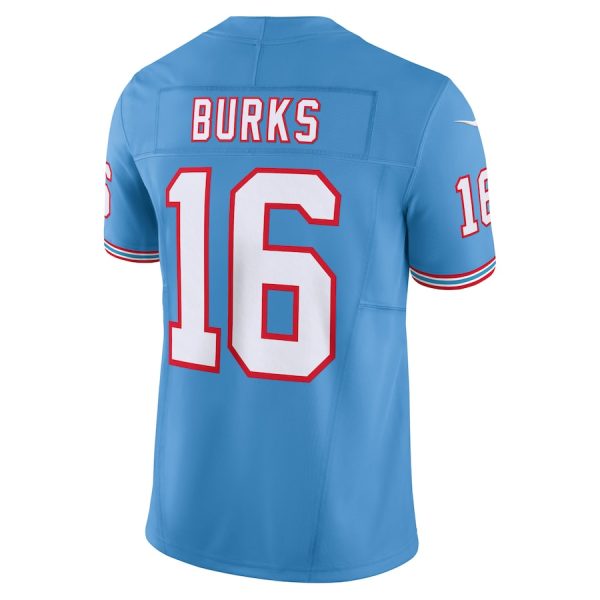 Men's Tennessee Titans Treylon Burks Nike Light Blue Vapor F.U.S.E. Limited Jersey - GNE DROP198