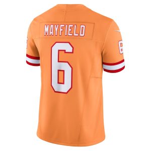 Men's Tampa Bay Buccaneers Baker Mayfield Nike Orange 2nd Alternate Vapor F.U.S.E. Limited Jersey - GNE DROP205