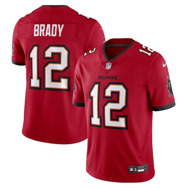 Men's Tampa Bay Buccaneers Tom Brady Nike Red Vapor Untouchable Limited Jersey - GNE DROP206