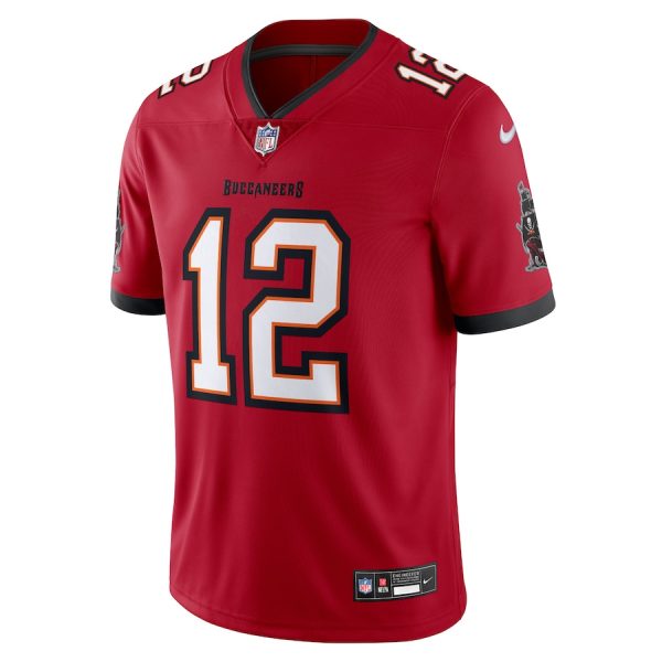 Men's Tampa Bay Buccaneers Tom Brady Nike Red Vapor Untouchable Limited Jersey - GNE DROP206