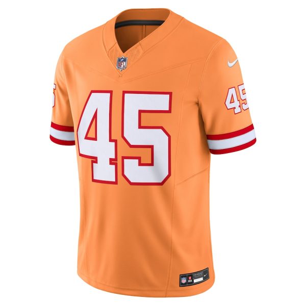 Men's Tampa Bay Buccaneers Devin White Nike Orange Vapor F.U.S.E. Limited Jersey - GNE DROP208