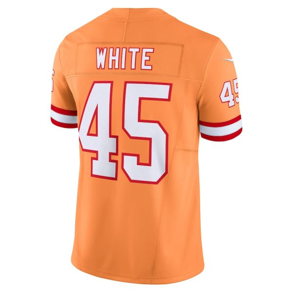 Men's Tampa Bay Buccaneers Devin White Nike Orange Vapor F.U.S.E. Limited Jersey - GNE DROP208