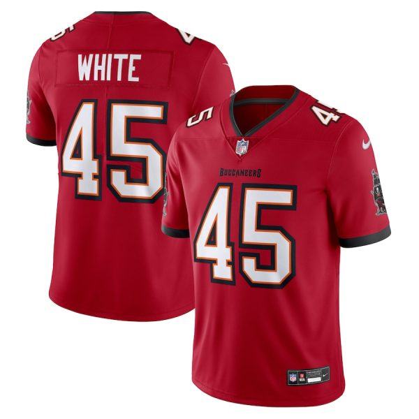 Men's Tampa Bay Buccaneers Devin White Nike Red Vapor Untouchable Limited Jersey - GNE DROP210