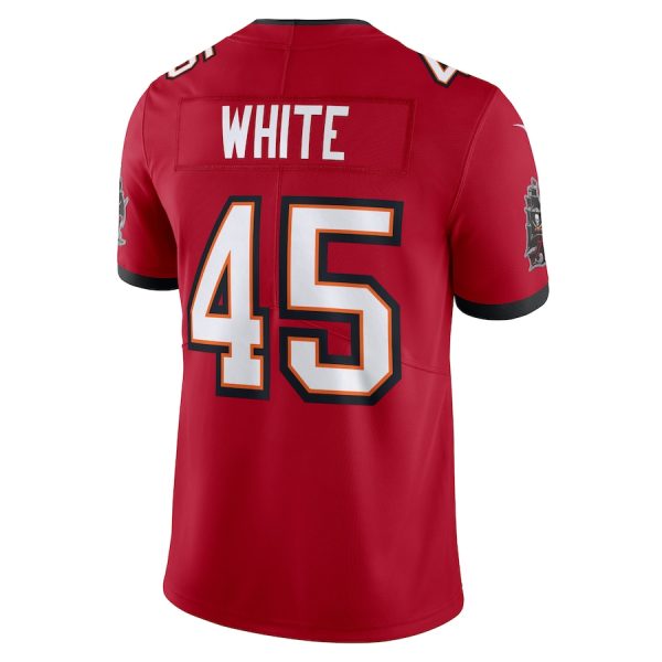 Men's Tampa Bay Buccaneers Devin White Nike Red Vapor Untouchable Limited Jersey - GNE DROP210