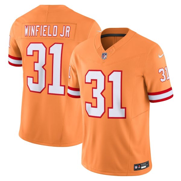 Men's Tampa Bay Buccaneers Antoine Winfield Jr. Nike Orange Vapor F.U.S.E. Limited Jersey - GNE DROP211