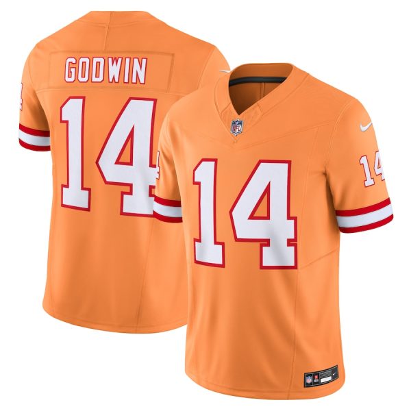 Men's Tampa Bay Buccaneers Chris Godwin Nike Orange Vapor F.U.S.E. Limited Jersey - GNE DROP216