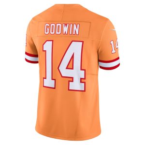 Men's Tampa Bay Buccaneers Chris Godwin Nike Orange Vapor F.U.S.E. Limited Jersey - GNE DROP216