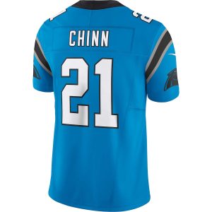 Men's Carolina Panthers Jeremy Chinn Nike Blue Vapor F.U.S.E. Limited Jersey - GNE DROP232