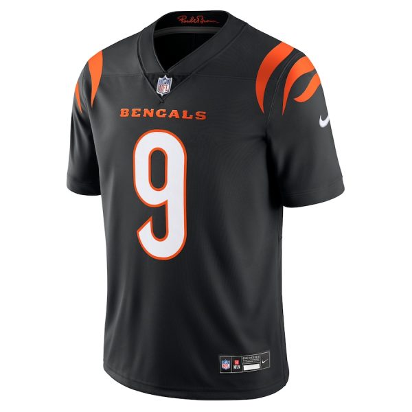 Men's Cincinnati Bengals Joe Burrow Nike Black Vapor Untouchable Limited Jersey - GNE DROP260