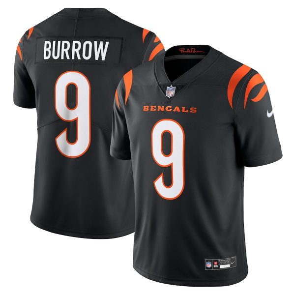 Men's Cincinnati Bengals Joe Burrow Nike Black Vapor Untouchable Limited Jersey - GNE DROP260