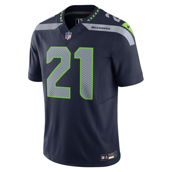 Men's Seattle Seahawks Devon Witherspoon Nike Navy Vapor F.U.S.E. Limited Jersey - GNE DROP252