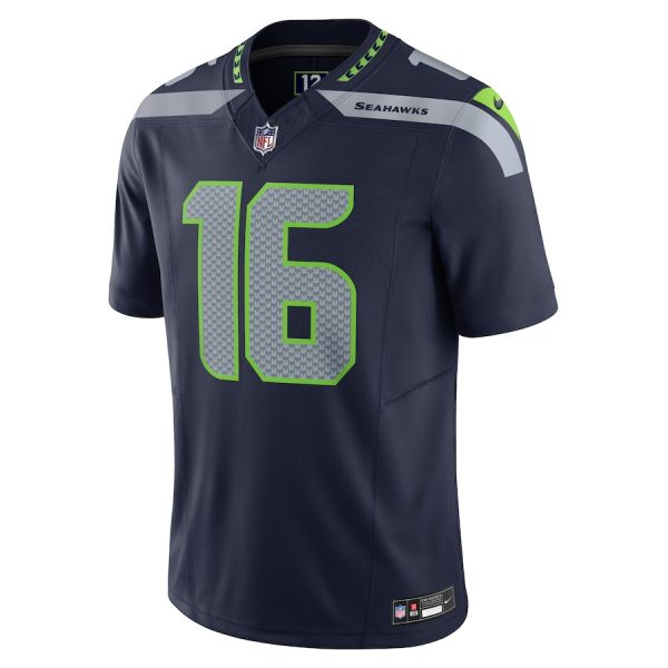 Men's Seattle Seahawks Tyler Lockett Nike Navy Vapor F.U.S.E. Limited Jersey - GNE DROP253