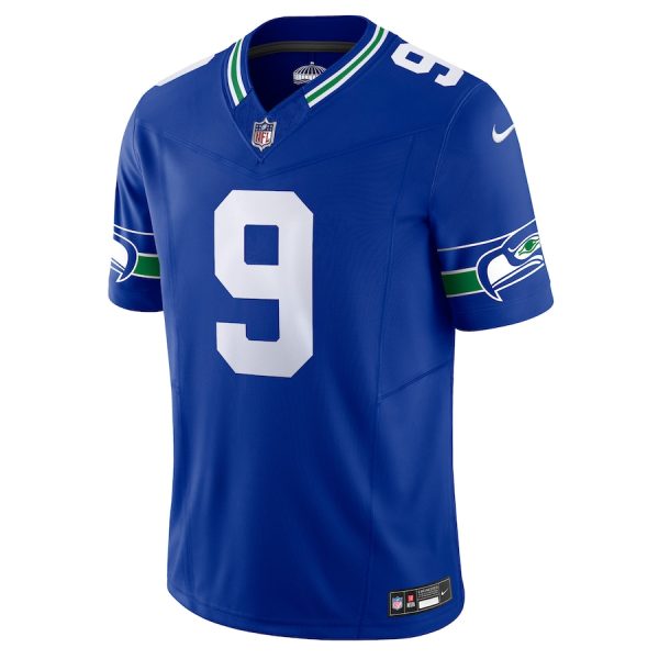 Men's Seattle Seahawks Kenneth Walker III Nike Royal Vapor F.U.S.E. Limited Jersey - GNE DROP255