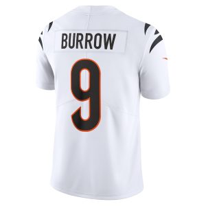 Men's Cincinnati Bengals Joe Burrow Nike White Vapor Untouchable Limited Jersey - GNE DROP263