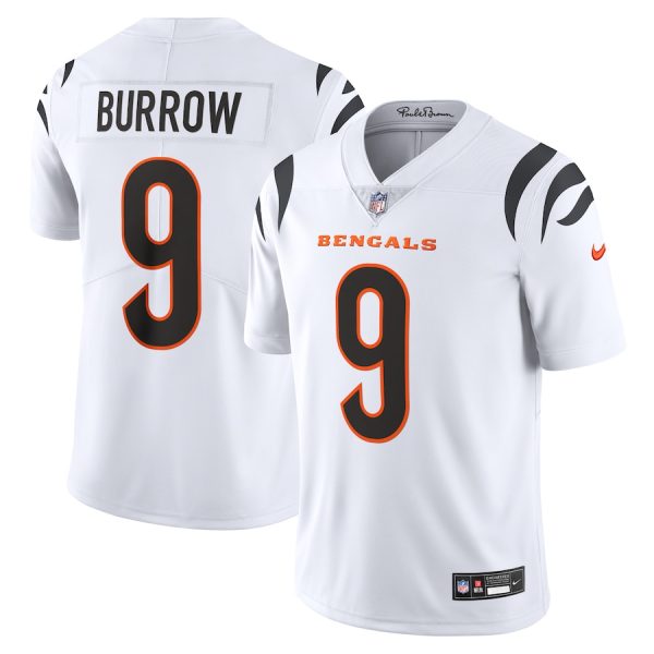 Men's Cincinnati Bengals Joe Burrow Nike White Vapor Untouchable Limited Jersey - GNE DROP263