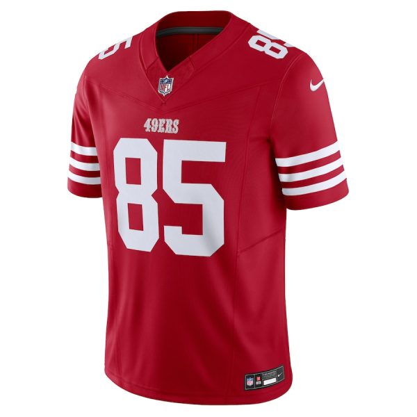 Men's San Francisco 49ers George Kittle Nike Scarlet Vapor F.U.S.E. Limited Jersey - GNE DROP271