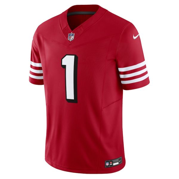 Men's San Francisco 49ers Deebo Samuel Sr Nike Scarlet Alternate Vapor F.U.S.E. Limited Jersey - GNE DROP283