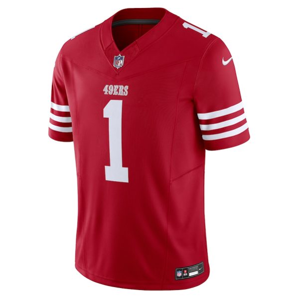 Men's San Francisco 49ers Deebo Samuel Sr Nike Scarlet Vapor F.U.S.E. Limited Jersey - GNE DROP284