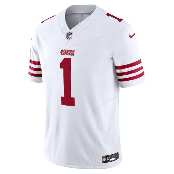 Men's San Francisco 49ers Deebo Samuel Sr Nike White Vapor F.U.S.E. Limited Jersey - GNE DROP291