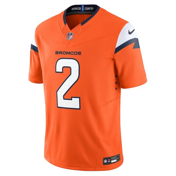 Men's Denver Broncos Patrick Surtain II Nike Orange Mile High Collection Vapor F.U.S.E. Limited Jersey - GNE DROP311