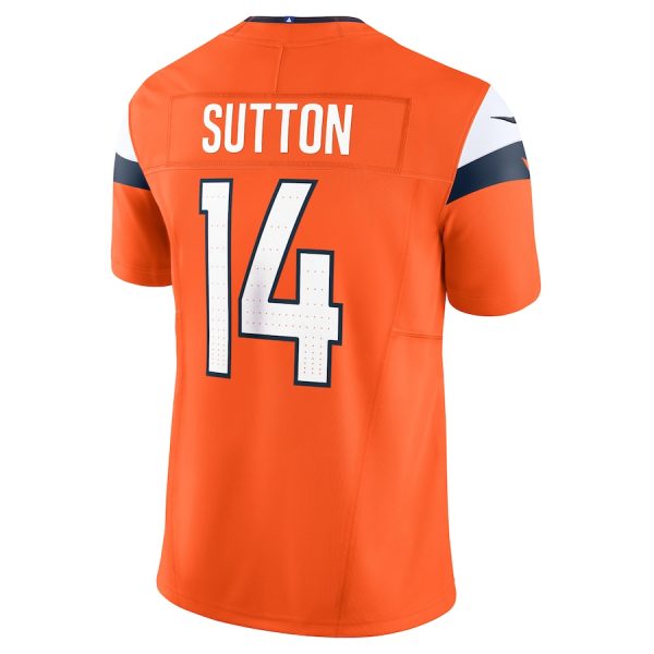 Men's Denver Broncos Courtland Sutton Nike Orange Mile High Collection Vapor F.U.S.E. Limited Jersey - GNE DROP314