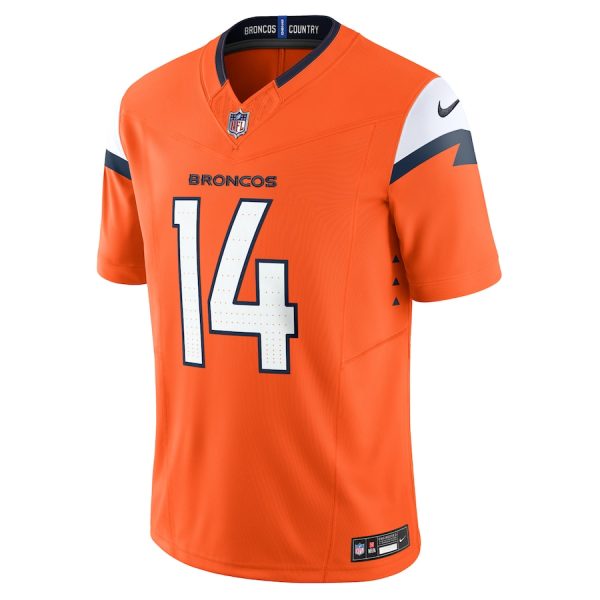 Men's Denver Broncos Courtland Sutton Nike Orange Mile High Collection Vapor F.U.S.E. Limited Jersey - GNE DROP314