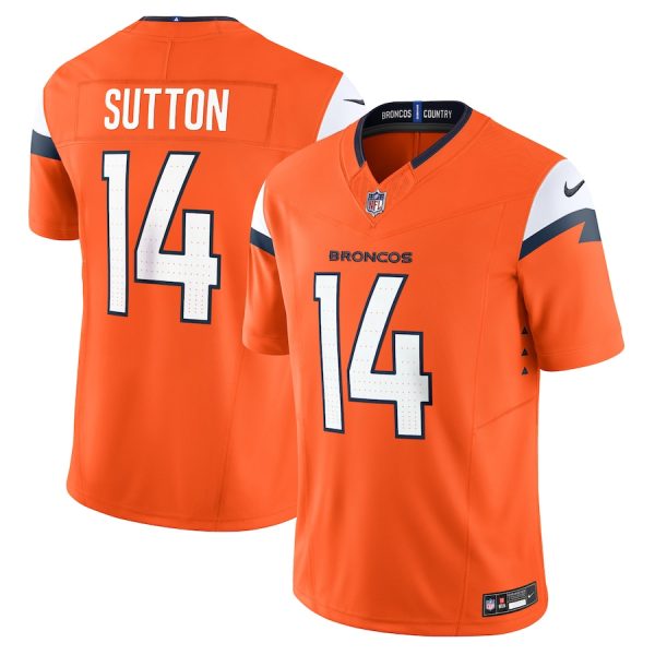 Men's Denver Broncos Courtland Sutton Nike Orange Mile High Collection Vapor F.U.S.E. Limited Jersey - GNE DROP314