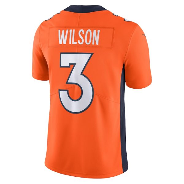 Men's Denver Broncos Russell Wilson Nike Orange Vapor Untouchable Limited Jersey - GNE DROP325