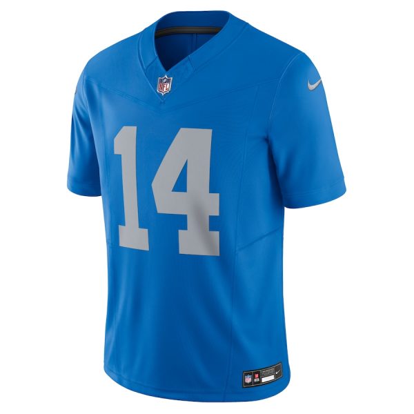 Men's Detroit Lions Amon-Ra St. Brown Nike Blue Vapor F.U.S.E. Alternate Limited Jersey - GNE DROP339