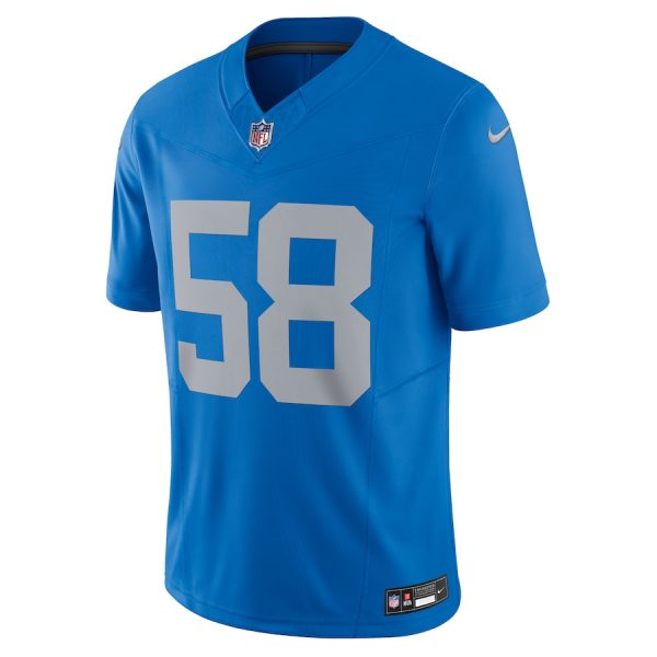 Men's Detroit Lions Penei Sewell Nike Blue Vapor F.U.S.E. Alternate Limited Jersey - GNE DROP342