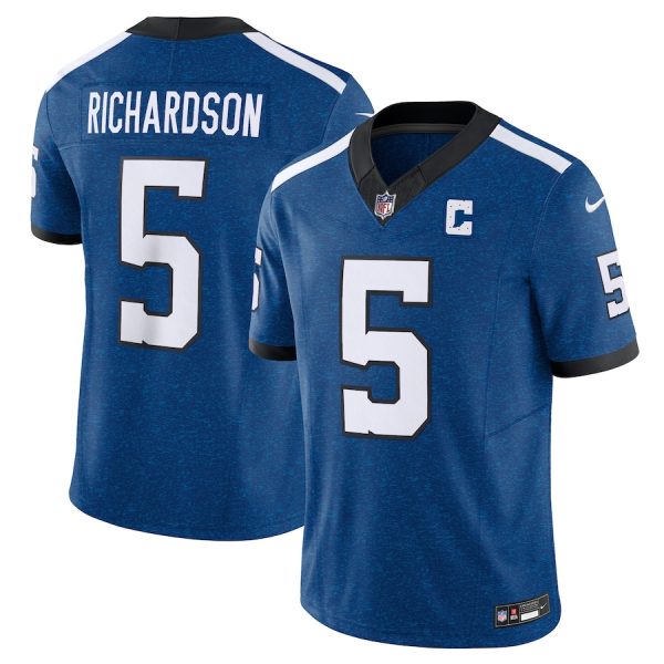 Men's Indianapolis Colts Anthony Richardson Nike Royal Alternate Vapor F.U.S.E. Limited Jersey - GNE DROP347