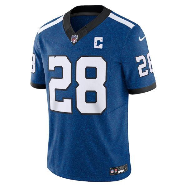 Men's Indianapolis Colts Jonathan Taylor Nike Blue Vapor F.U.S.E. Limited Jersey - GNE DROP350