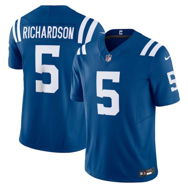 Men's Indianapolis Colts Anthony Richardson Nike Royal Vapor F.U.S.E. Limited Jersey - GNE DROP351