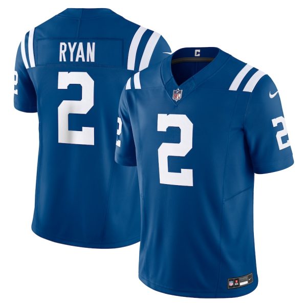 Men's Indianapolis Colts Matt Ryan Nike Royal Vapor F.U.S.E. Limited Jersey - GNE DROP352