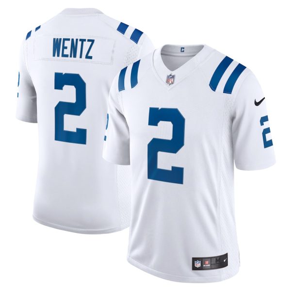 Men's Indianapolis Colts Carson Wentz Nike White Vapor Limited Jersey - GNE DROP354