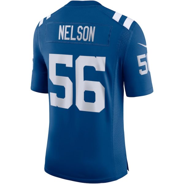 Men's Indianapolis Colts Quenton Nelson Nike Royal Vapor Limited Jersey - GNE DROP357