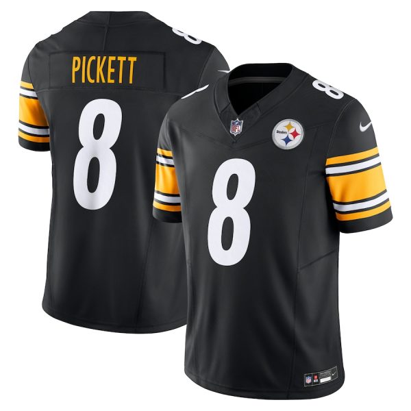 Men's Pittsburgh Steelers Kenny Pickett Nike Black Vapor F.U.S.E. Limited Jersey - GNE DROP371