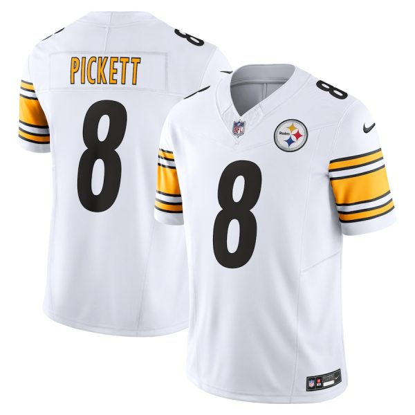 Men's Pittsburgh Steelers Kenny Pickett Nike White Vapor F.U.S.E. Limited Jersey - GNE DROP376