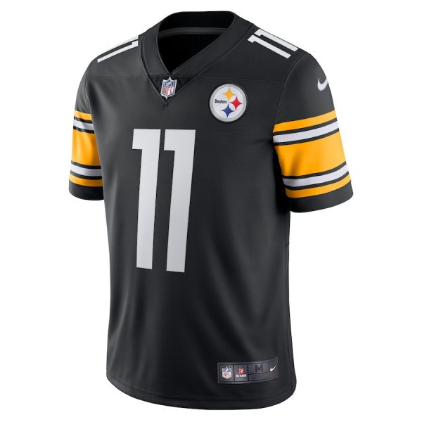 Men's Pittsburgh Steelers Chase Claypool Nike Black Vapor Limited Player Jersey - GNE DROP377