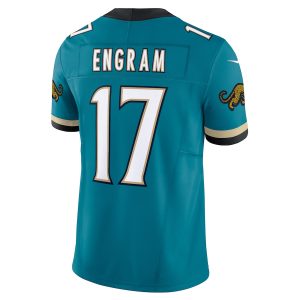 Men's Jacksonville Jaguars Evan Engram Nike Teal Prowler Throwback Vapor F.U.S.E. Limited Jersey - GNE DROP379