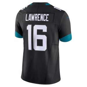 Men's Jacksonville Jaguars Trevor Lawrence Nike Black Vapor F.U.S.E. Limited Jersey - GNE DROP381