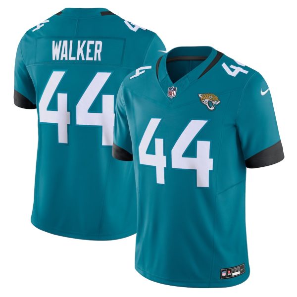 Men's Jacksonville Jaguars Travon Walker Nike Teal Vapor F.U.S.E. Limited Jersey - GNE DROP385