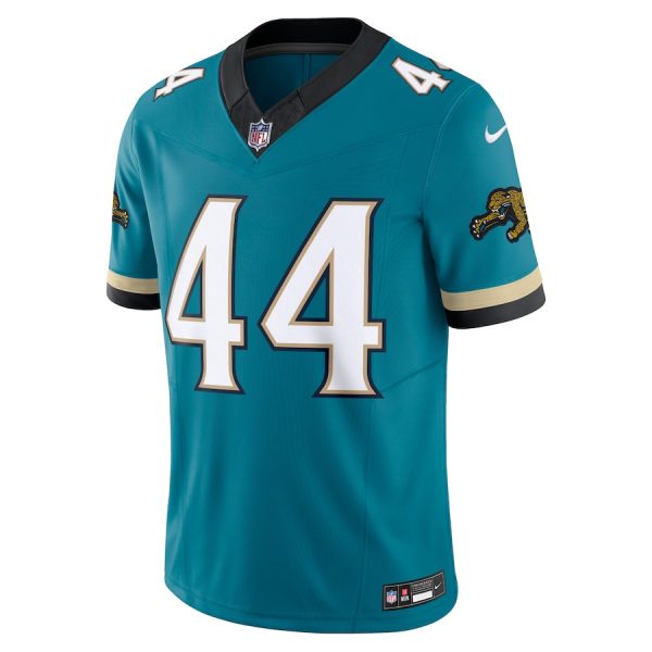 Men's Jacksonville Jaguars Travon Walker Nike Teal Prowler Throwback Vapor F.U.S.E. Limited Jersey - GNE DROP390