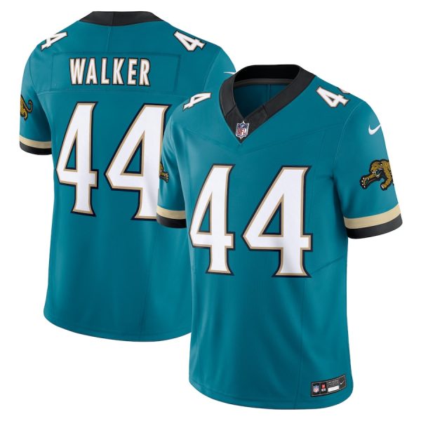 Men's Jacksonville Jaguars Travon Walker Nike Teal Prowler Throwback Vapor F.U.S.E. Limited Jersey - GNE DROP390