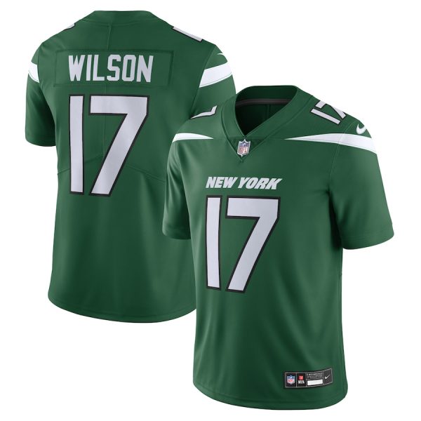 Men's New York Jets Garrett Wilson Nike Gotham Green Vapor Untouchable Limited Jersey - GNE DROP402