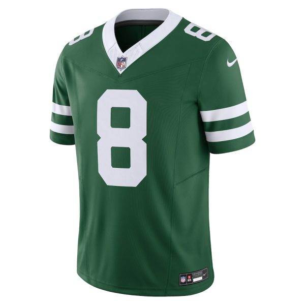 Men's New York Jets Aaron Rodgers Nike Legacy Green Vapor F.U.S.E. Limited Jersey - GNE DROP404