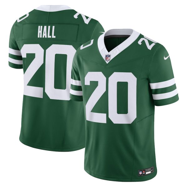 Men's New York Jets Breece Hall Nike Legacy Green Vapor F.U.S.E. Limited Jersey - GNE DROP409